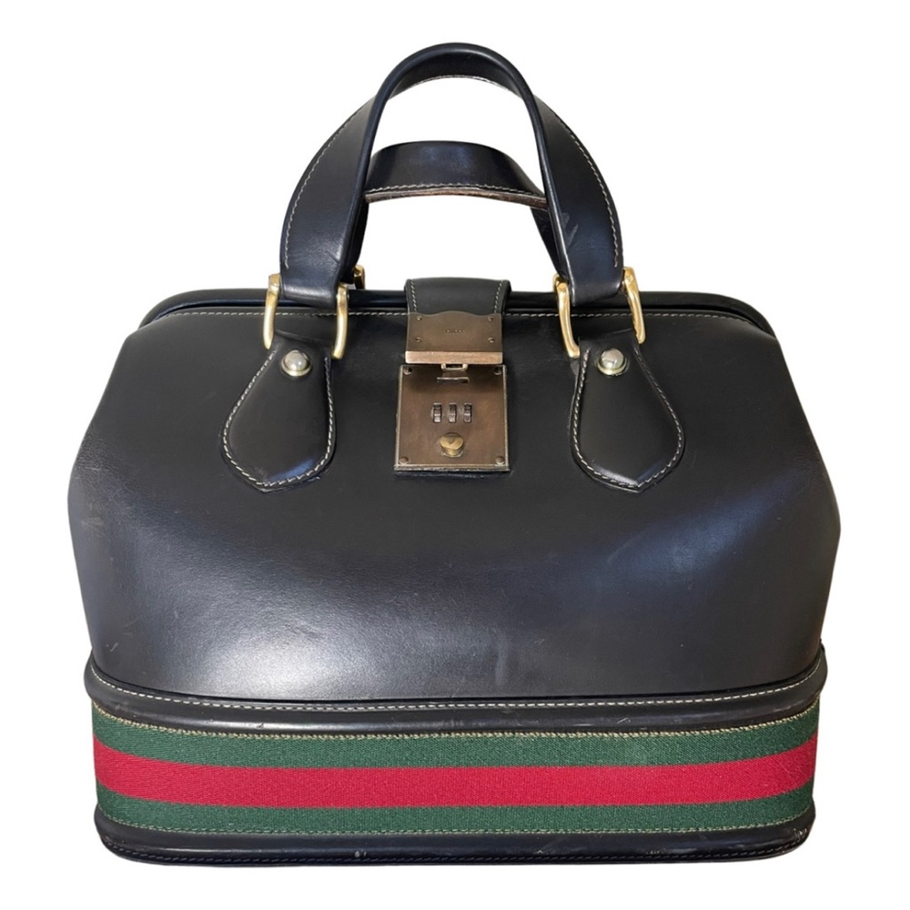 Gucci Black Leather Doctor’s Bag
